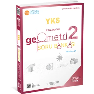 ÜçDörtBeş Yayınları 345 TYT – AYT Geometri 2. Kitap Soru Bankası