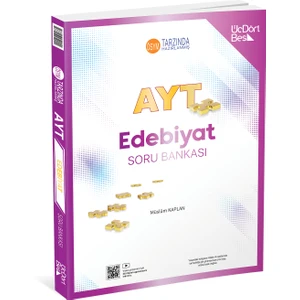 ÜçDörtBeş Yayınları AYT Edebiyat Soru Bankası