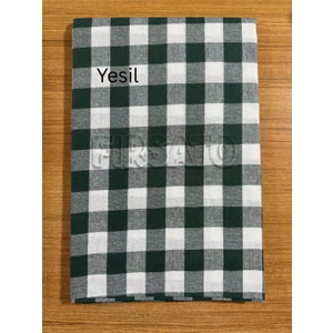 Renkli Kare Desenli Masa Örtüsü 160X160CM