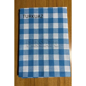 Renkli Kare Desenli Masa Örtüsü 160X160CM