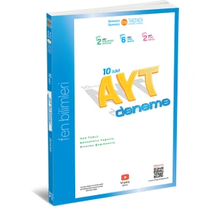 ÜçDörtBeş Yayınları AYT 10’lu Fen Bilimleri Deneme