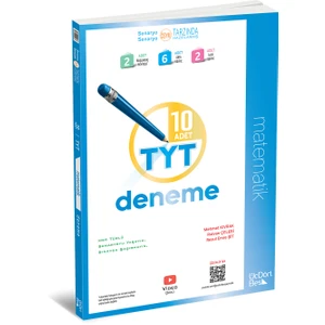 ÜçDörtBeş Yayınları TYT 10'lu Matematik Deneme