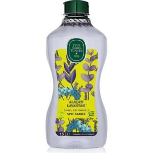 Eyüp Sabri Tuncer Doğal Zeytinyağlı Alaçatı Lavantası Sıvı Sabun 1,5 lt – Vegan, Paraben ve Glüten İçermeyen Formül