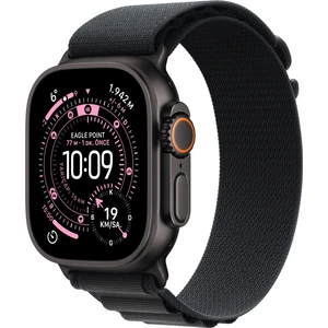 Watch Ultra 3 Gps + Cellular, 49 mm Siyah Titanyum Kasa ve Siyah alpine loop - Büyük Boy