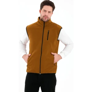 Erkek Tam Fermuarlı Spor Polar Yelek