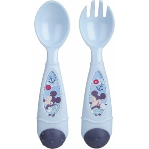 Kbobaby Disney Bebek Mickey Abc Çatal Kaşık Seti