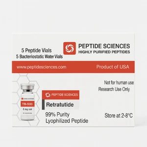 Peptide Sciences Retatrutide 6 Mg | 99% Saflık | 5 Flakon