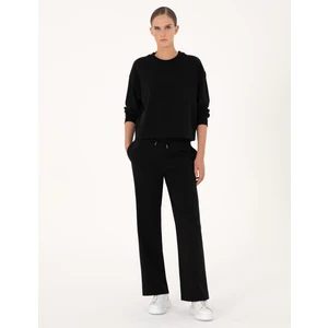 Pierre Cardin Kadın Siyah Loose Fit Eşofman Altı 50314964-VR046