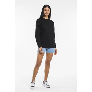 Süperlife Kadın Bisiklet Yaka Regular Kalıp Ince Pamuklu Sweatshirt SPR21K30