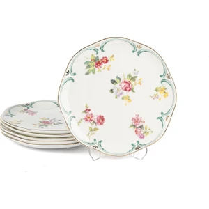 Mikasa Moor Splendor Florum 6lı Pasta Tabağı 20CM