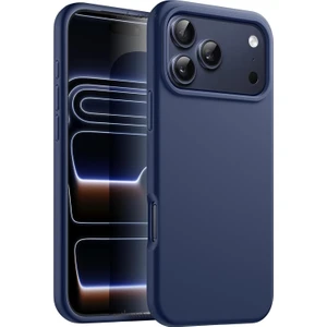 iPhone 17 Pro Max Kılıf Lansman Kamera Korumalı Içi Kadife Yumuşak Renkli Silikon Mat Hisli Süet Kapak