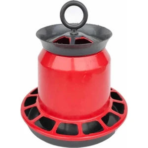 Petfarm 5 Litre Yemlik Tavuk Hindi Civciv Yemliği Plastik Yemlik Kapaklı Tepeden Doldurmalı