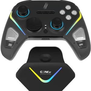 Tactical Combat 2.4 Ghz/bt Çift Kablosuz Mod - Rgb Şarj Standı - Mikro Switch - Harici Makro Tuşu - Hall 3D - Titreşimli - Turbo Modu - 18 Tuşlu Gamepad