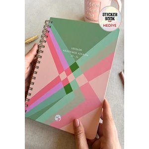 Akademik Ajanda 17X24 cm Spiralli 25/26 Prism