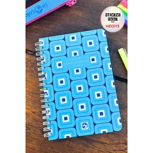 Akademik Ajanda 17X24 cm Spiralli 25/26 Retro