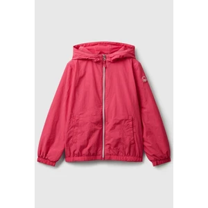 United Colors Of Benetton Kız Çocuk 2IGGCN06E-25K Yağmurluk Pembe