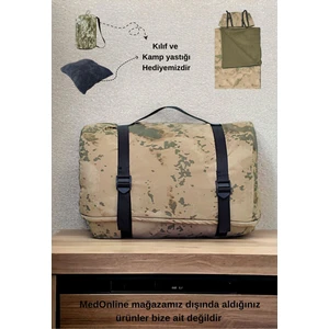 Med Online Askeri Kamuflaj Uyku Tulumu Suya Dayanaklı (-15/-20 Derece)