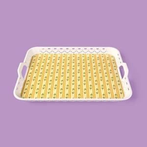 Kitchen Botanik Tepsi - Renkli - 41X31 cm