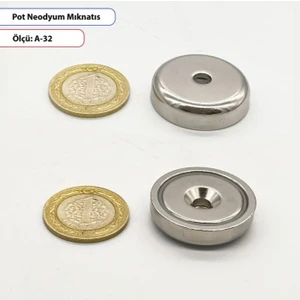 Avşalı Dişi Neodyum Mıknatıs A32MM