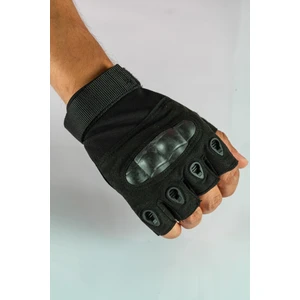 Combat Tactical Outdoor Kesik Parmaksız Eldiven Asker Polis Dağcı Sporcu Bisikletçi Kemik Eldiveni