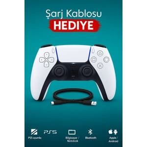Ps 5 Dualsense Oyun Kolu Playstation 5 Muadil (Logosuz)