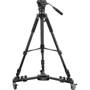 333L Alüminyum -Abs 180-210CM Tripod + Tekerlekli Dolly