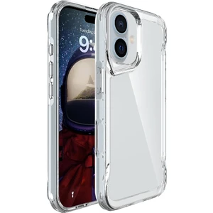 Case 4u Apple iPhone 17 Uyumlu Kılıf Darbe Emici Kamera Korumalı Kenar 2.0mm T-Max Arka Kapak Şeffaf