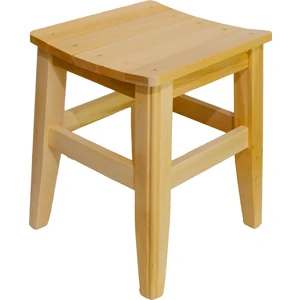 Ahşap Tabure 35 cm - Çıtalı