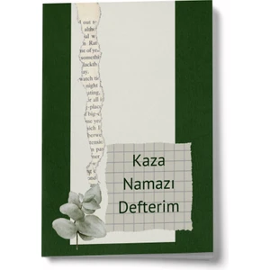 Kaza Namazı Defterim - Yeşil