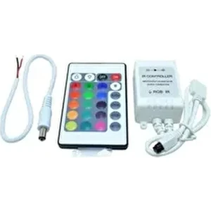 6A RGB Kumanda 144W Uzaktan Kontrol ile Beyaz Renkli Aydınlatma Yönetimi