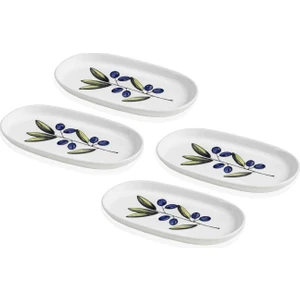 The Mia Olivos Oval Servis 4lü 21 cm