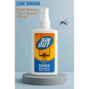 Sinout - Sinek Kovucu Vücut Spreyi 100 ml