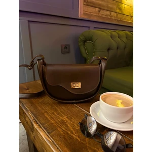 Slant Kadın Kahverengi Çapraz Omuz Çantası – Yeni Sezon, Özel Kesim Kapak, Ayarlanabilir Askılı