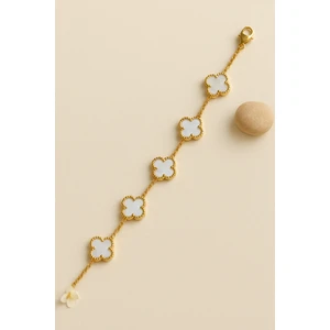 Yonca Detay Paslanmaz Çelik Zarif Bileklik