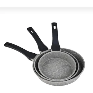 3 Döküm Tava ( 18 CM-22CM-26 cm )