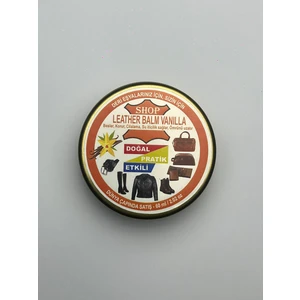 Deri Bakım Kremi Vanilyalı 60 ml Cüzdan, Kemer, Ceket, Sandalet, Bot, Ayakkabı, Eldiven Çanta Bakım Cila Koruma