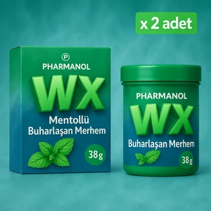 Buharlaşan Mentollü ve Okaliptus Krem Wx Viks 38GRAM x 2ADET