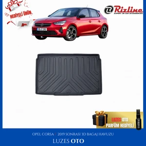 Opel Corsa F 3D Bagaj Havuzu 2023