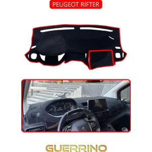 Peugeot Riftertorpido Koruma Halısı Kırmızı Kenar