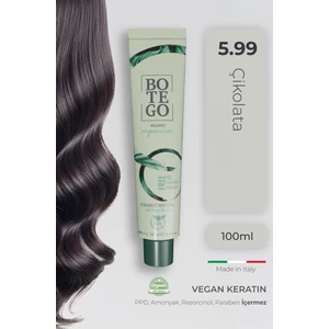 Organica Organik Saç Boyası - 5.99 Çikolata 100 ml - Amonyaksız, Kokusuz, Vegan