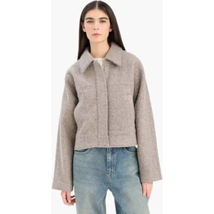 Regular Fit Polo Yaka Kaşe Mont E8630AX25AU