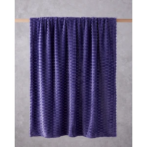 Tiny Bubbles Jakarlı Wellsoft Tv Battaniye 120X160 cm Mor