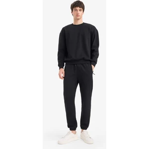 Slim Fit Dar Kesim Fermuar Cepli Pike Eşofman Altı D5258AX25AU