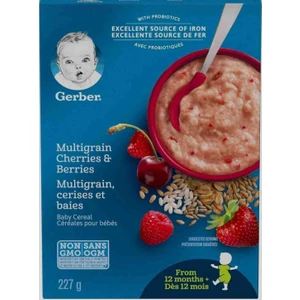 Cereals-Cherries berries-5 tahıllı kırmızı meyveli kaşık mama