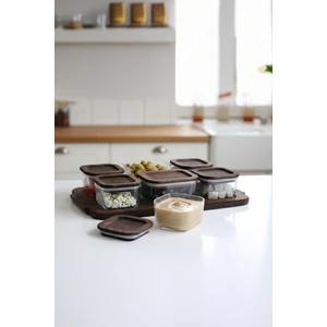 Nero - Enzo - 13 Parça Cam Kahvaltılık Kahvaltı Seti Kahvaltı Takımı