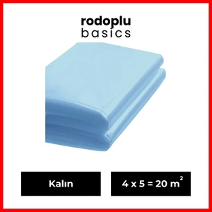Rodoplu Store | Hışır Örtü, Naylon Branda, Boya Badana ve Taşıma Örtüsü [20m², Kalın]