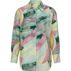 Meşe Moda Kadın Oversize Uzun Kollu Tunik - Gömlek