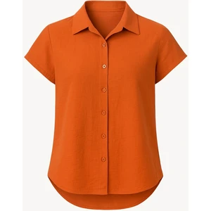 Meşe Moda Kadın Oversize Uzun Kollu Tunik - Gömlek