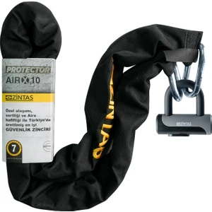 AIRX10 Motosiklet Kesilmez Zincir Kilit 10MM