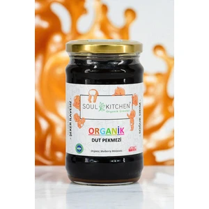 Soul Kitchen Organik Dut Pekmezi 380 gr (Soğuk Sıkım) (Şeker İlavesiz)